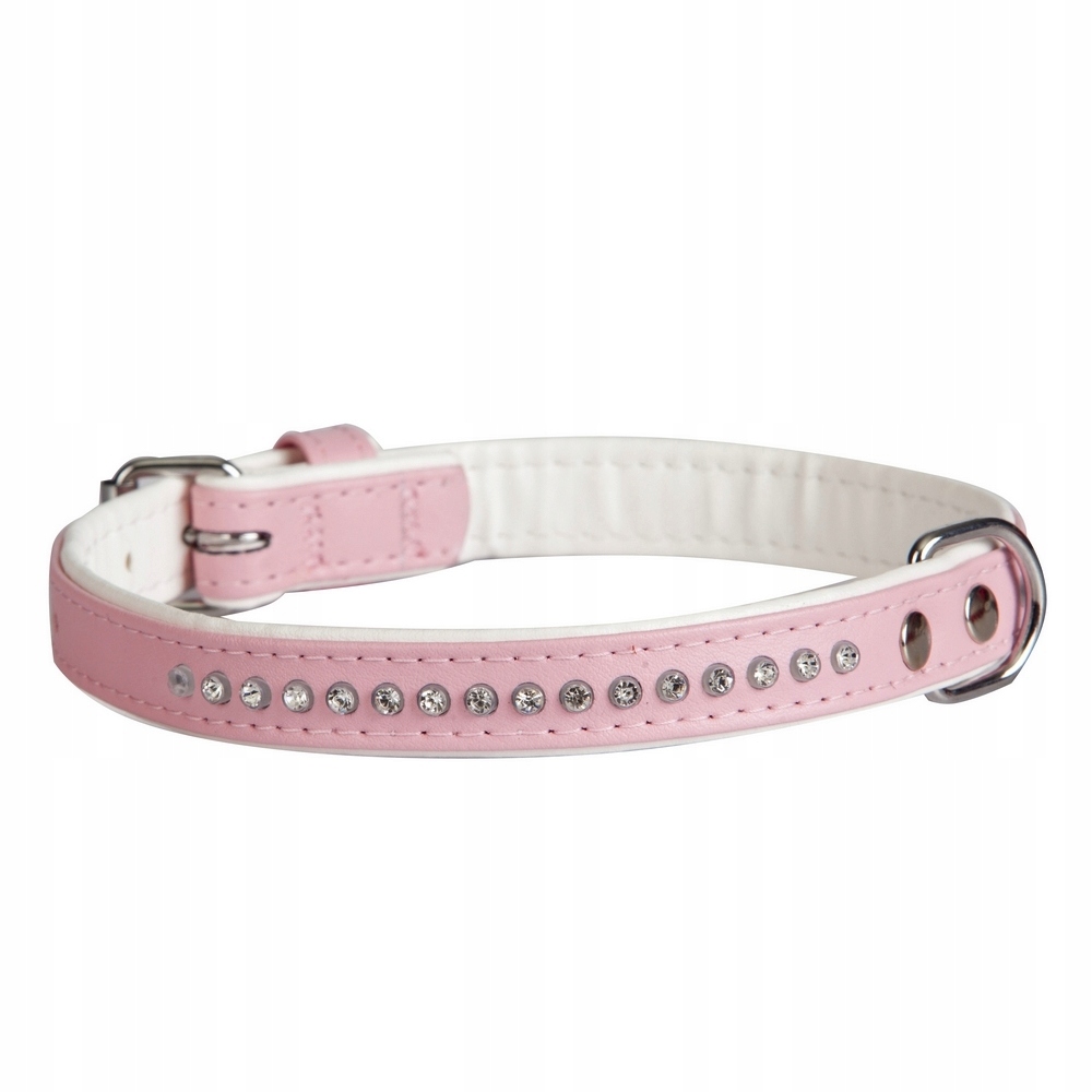 

Dingo Obroża Ozdobna Dla Psa Glamour 1,4x35 Róż