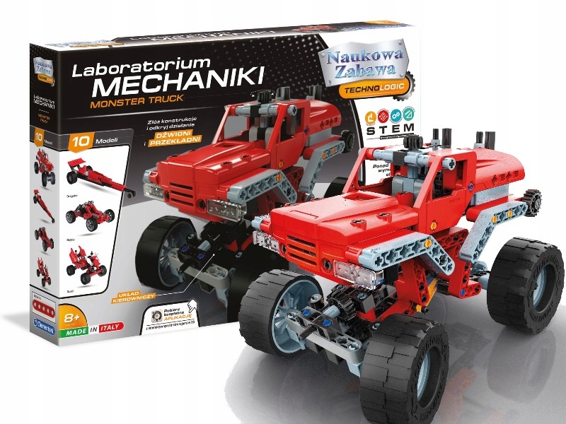 

Clementoni Laboratorium Mechaniki Monster Truck