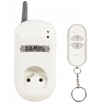 

Gniazdo Zdal. Sterowane Z Pilotem RWG-01K Zamel