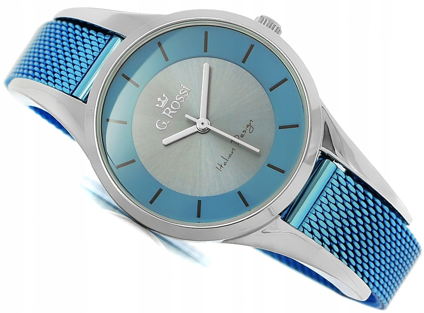 

Zegarek Damski G.rossi Costanza Mesh Blue+box