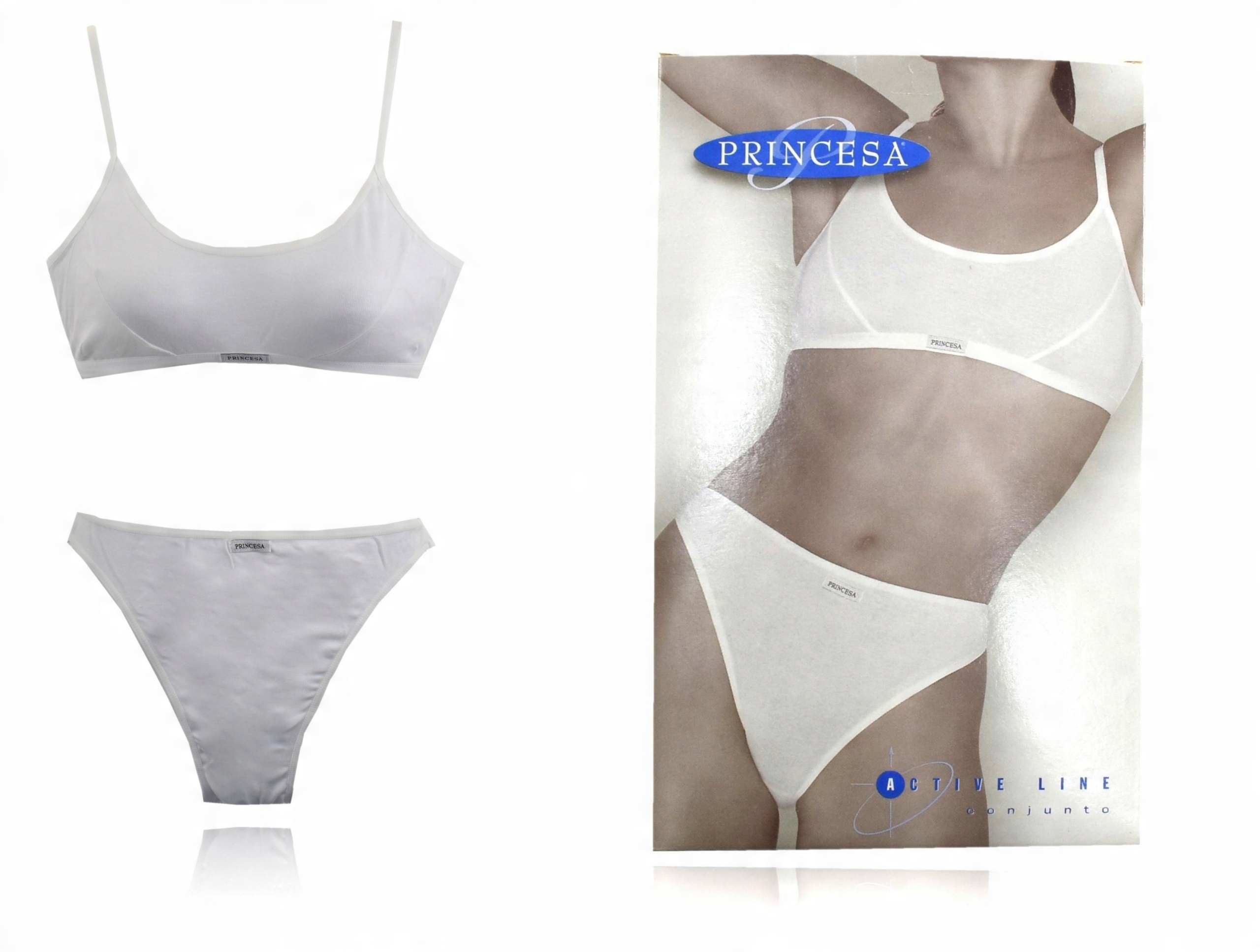 

Princesa Spain komplet bawełna top 70B figi S/m