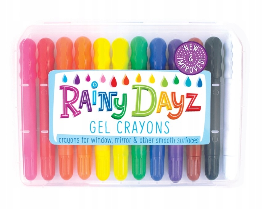 Kredki Żelowe Do Malowanie Na Szkle - Rainy Dayz