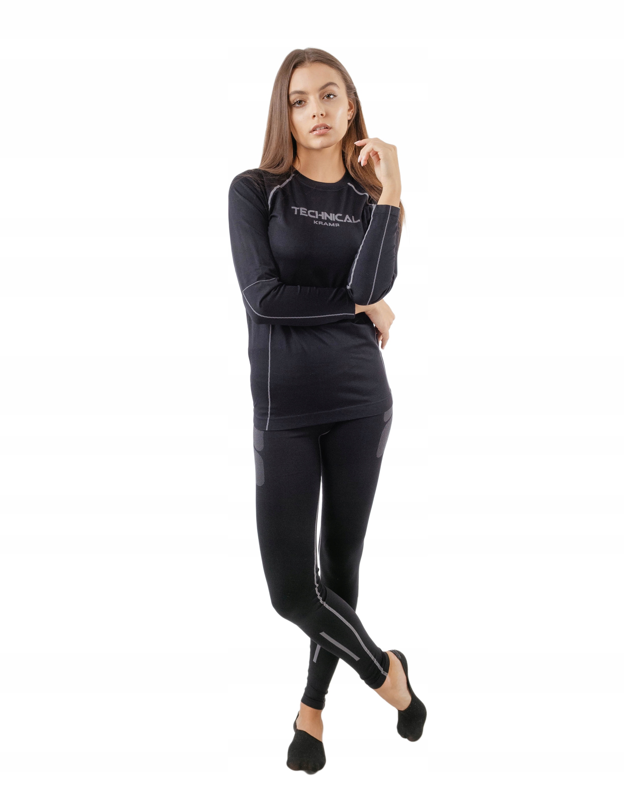 Bielizna Sportowa Termoaktywna Termiczna Damska Komplet Technical XXL/3XL