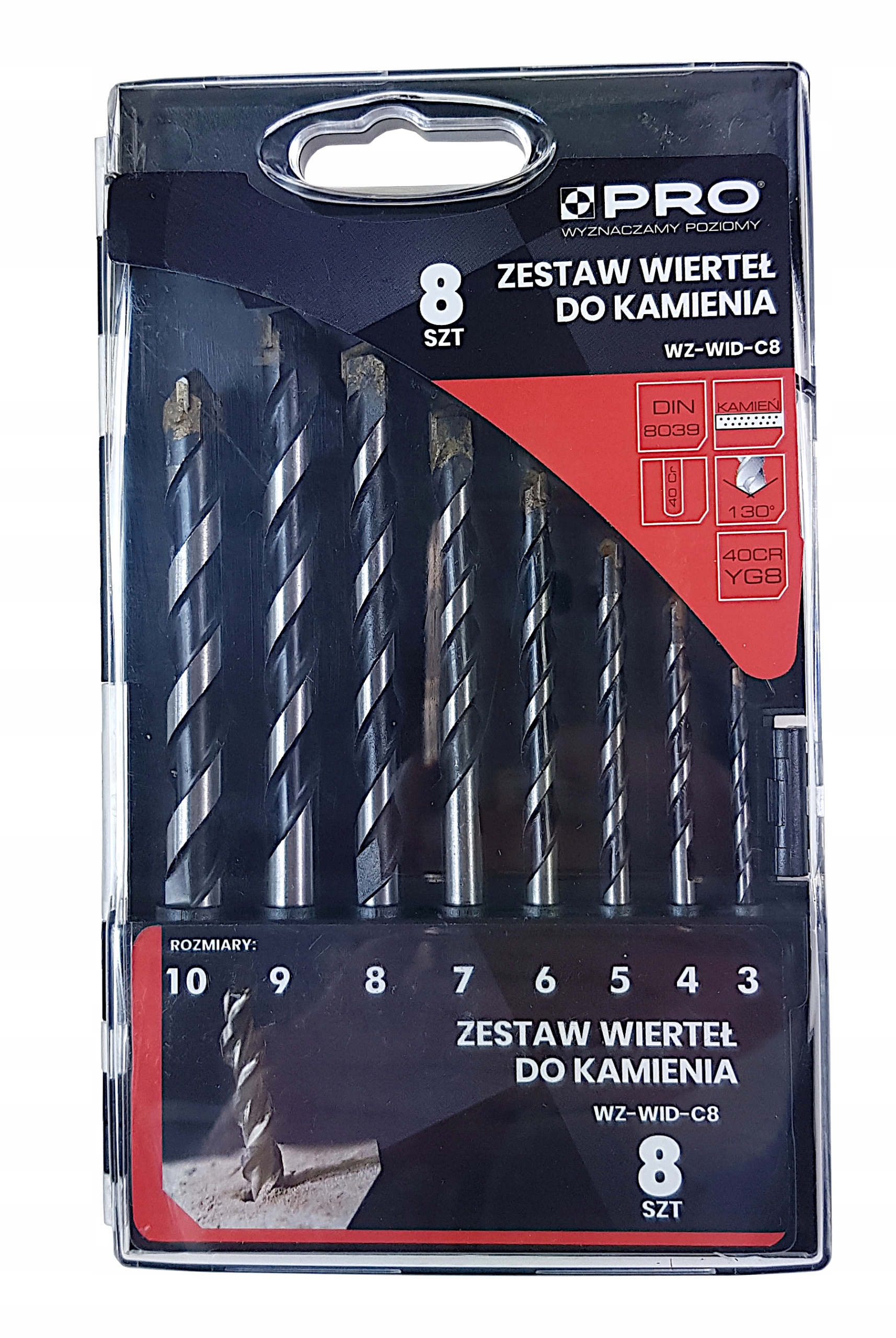 

Zestaw wierteł do kamienia widiowe wiertła wiertło