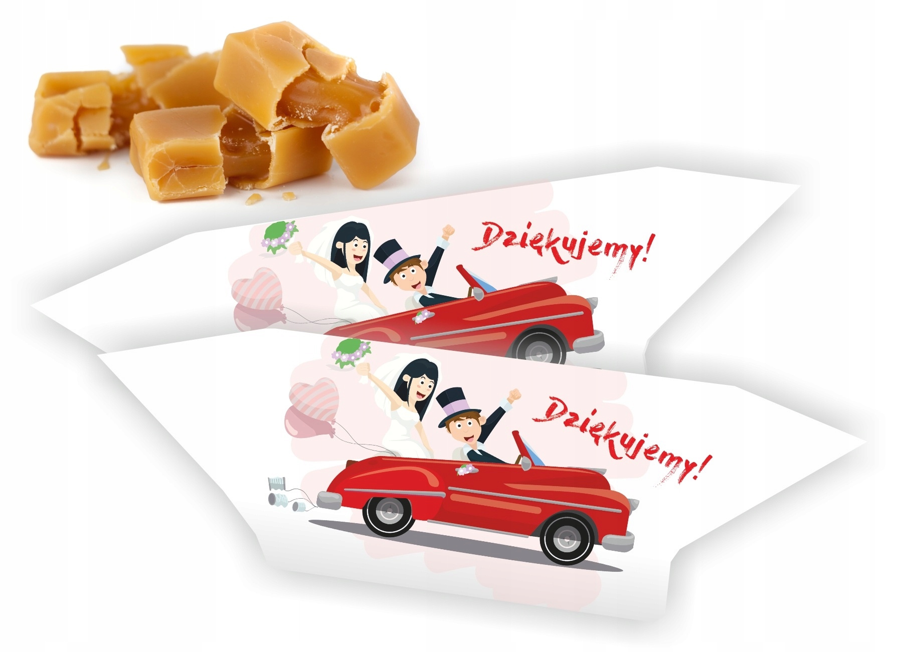 

Podziękowanie dla Gości Krówki weselne 3kg