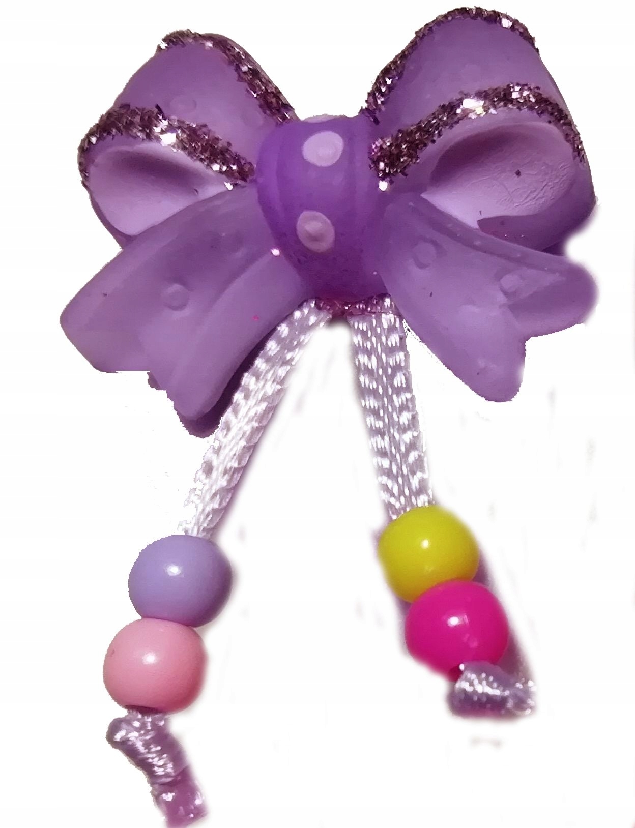 

Luksusowe Malutkie Kokardeczki Frędzelki Spineczki