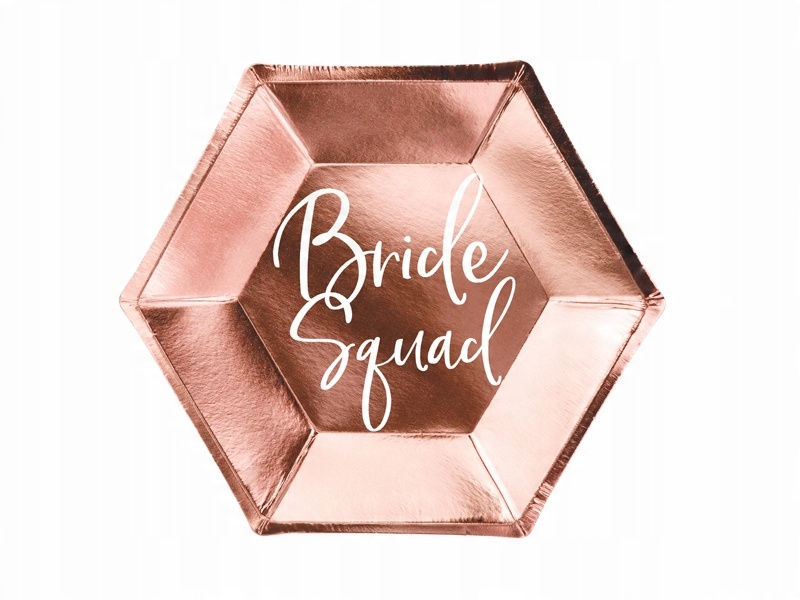 

Talerzyki Bride Squad na W.Panieński 23cm 6szt