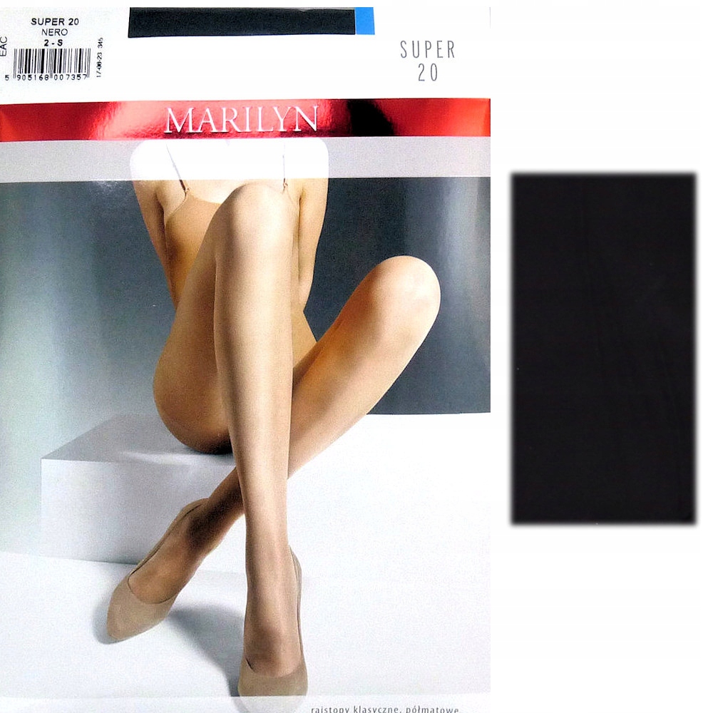 

Marilyn Super 20 R2 modne rajstopy nero