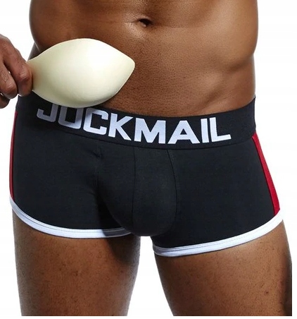 

B99 Bokserki Jockmail z wkładką Push Up - XXL