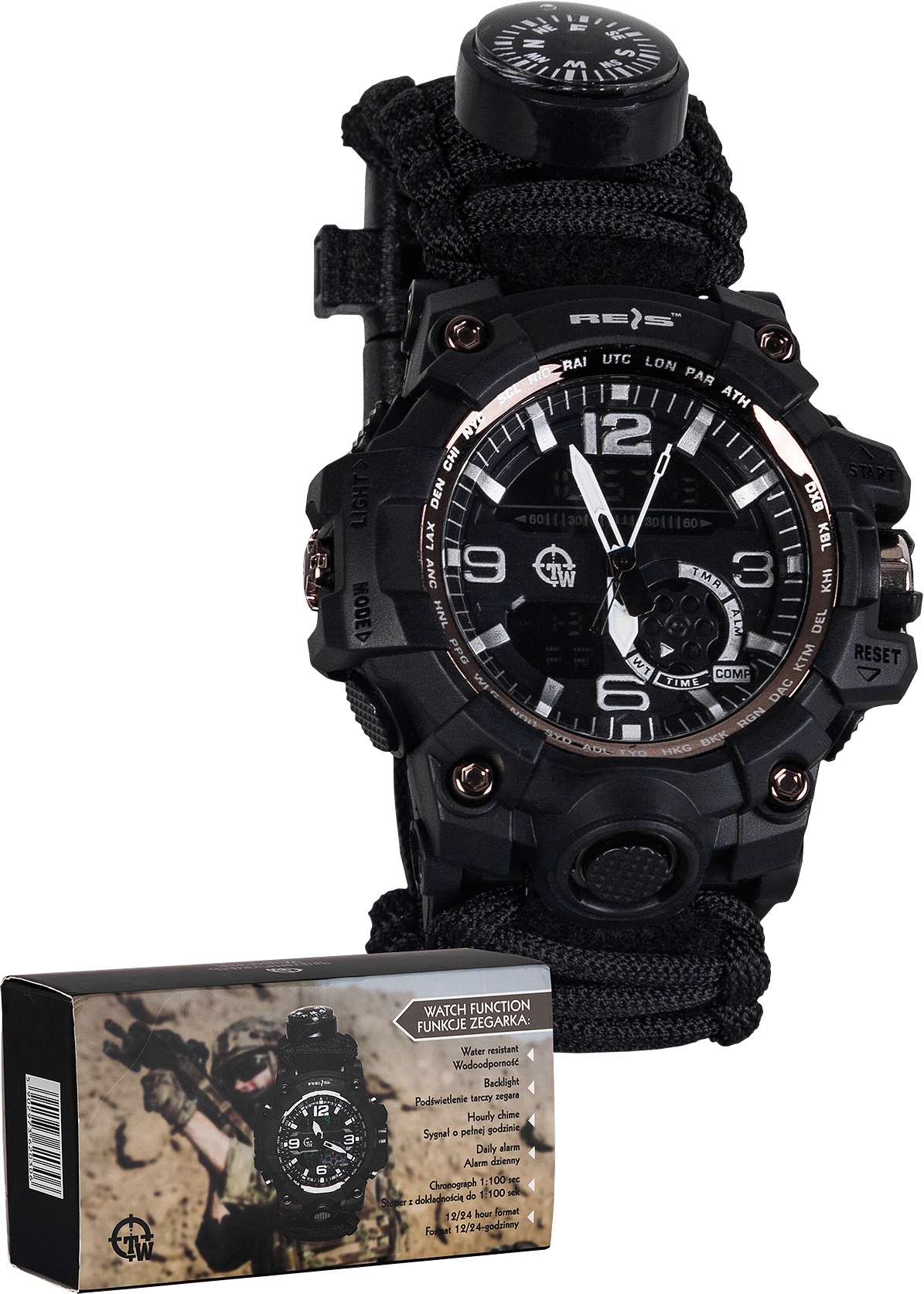 

Zegarek taktyczny wodoodporny Tactical-watch