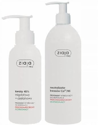 

Ziaja Pro Zestaw Kwas 40% Migdałowy+neutralizator