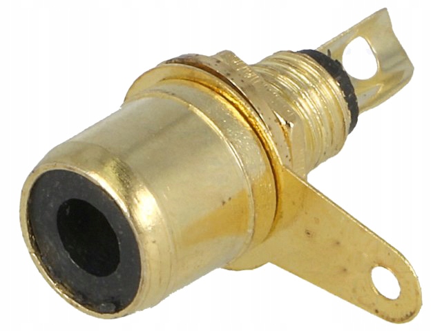 

CC-116 Gniazdo Rca Żeńskie 6MM Na Panel E5244