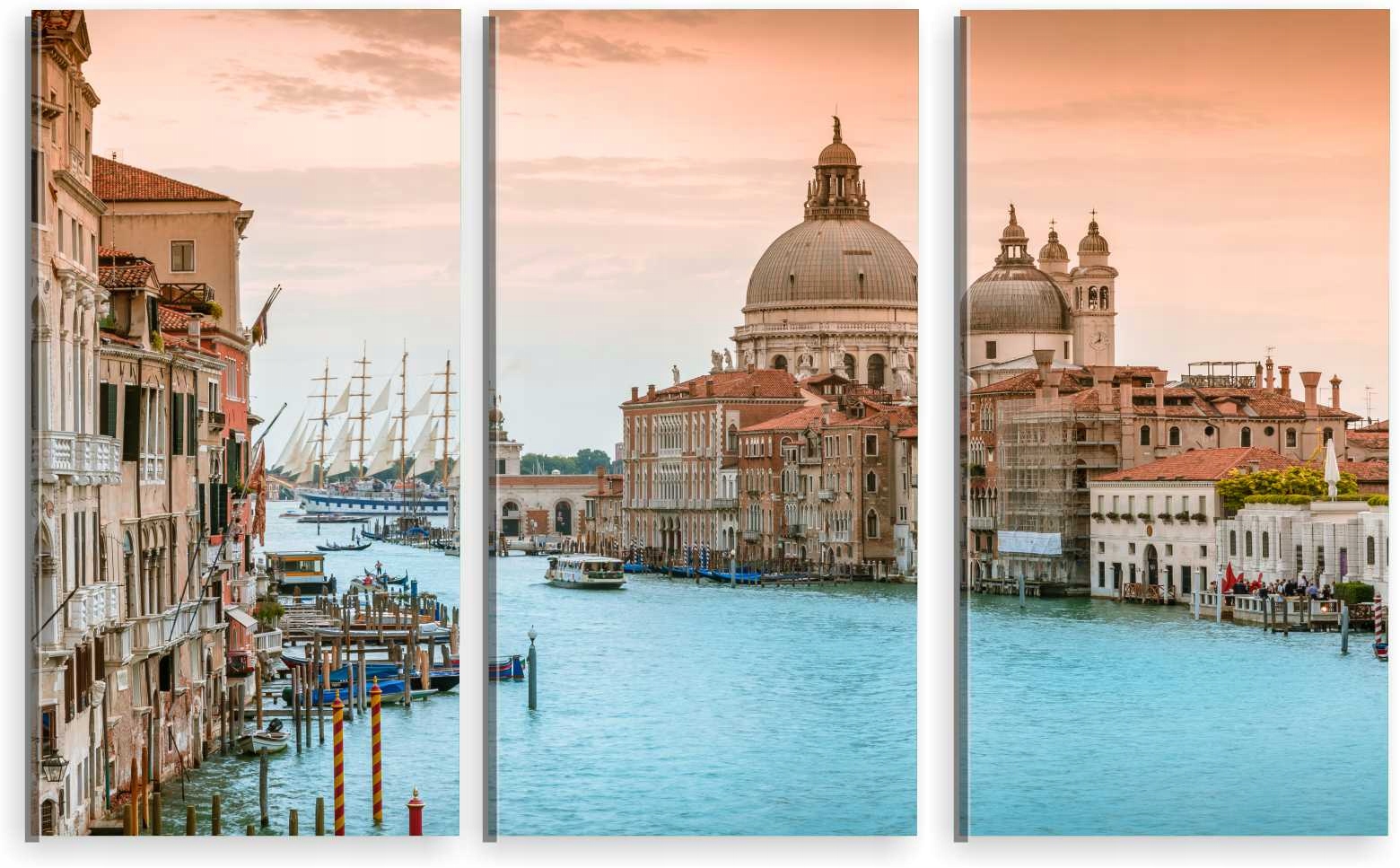 

Tryptyk Obraz Na Ścianę Wenecja Włochy 800 Wzorów