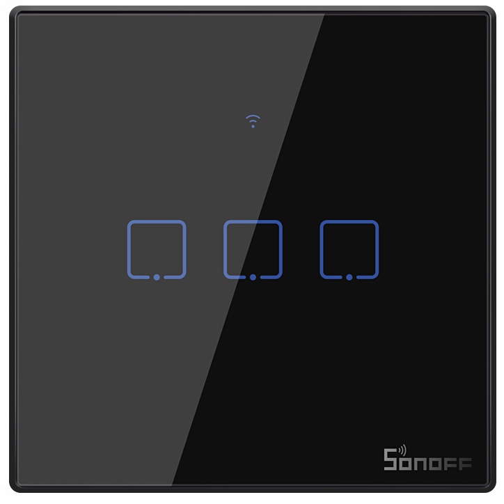 

Sonoff T3 3C Włącznik WIFI+RF433 Nowy Model Czarny