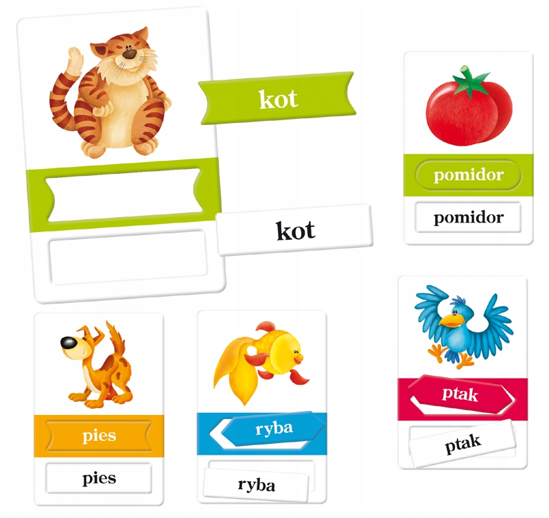 Gra edukacyjna Promatek Układanka Czytam Sam Wiek dziecka 4 lata +