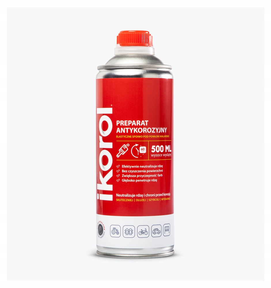 

Ikorol Środek Antykorozyjny Na Rdzę Pędzel 0,5L