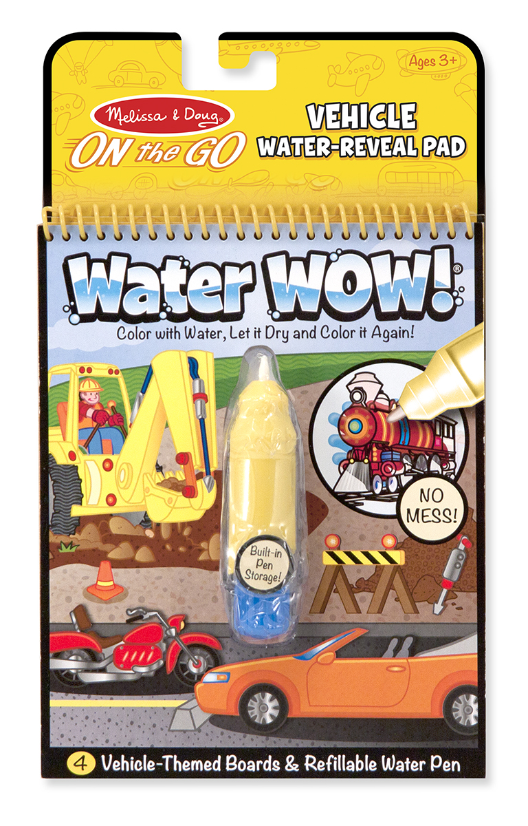 

Kolorowanka Wodna malowanie wodą Water Wow Pojazdy