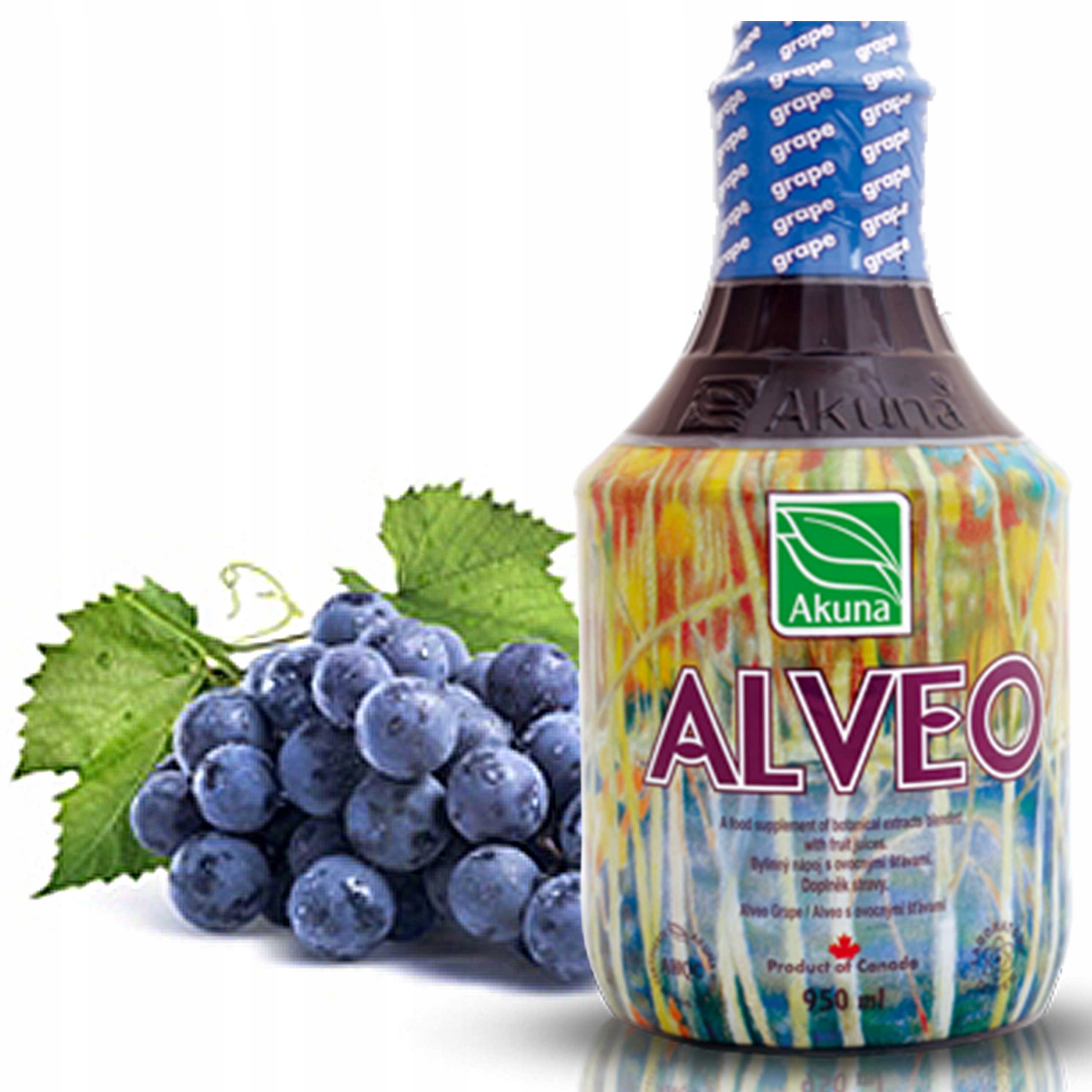 

Alveo Grape 950ml (winogronowe) Od Akuna Polska