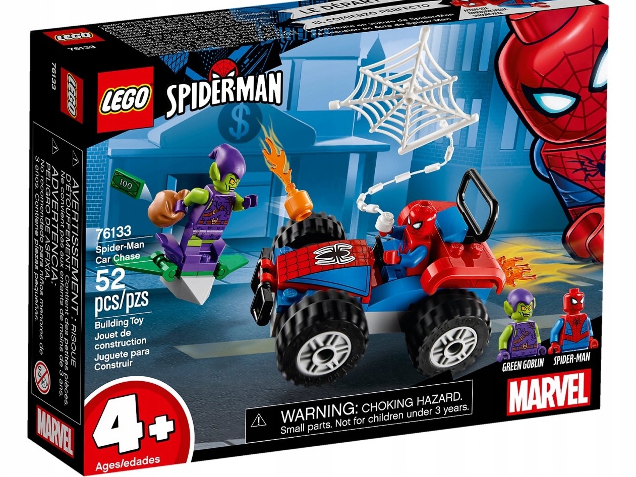 Lego 76133 @@@ POŚCIG SAMOCHODOWY @@@ Spiderman!