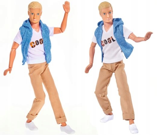 

Simba Kevin Cool zginane ręce i nogi Ken Barbi