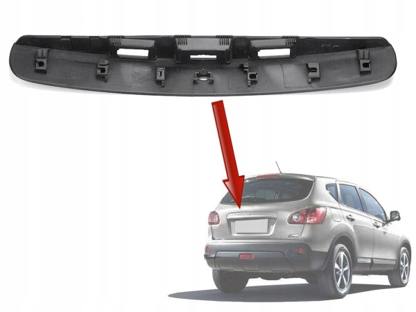 DO NISSAN QASHQAI UCHWYT LISTWA TYLNEJ KLAPY KLIPY Typ samochodu Samochody osobowe