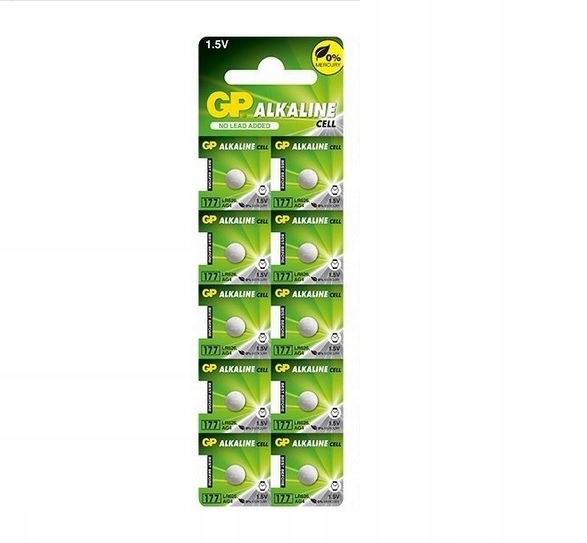 

10x Bateria zegarek Gp AG4 177 LR626 1,5V alkaline