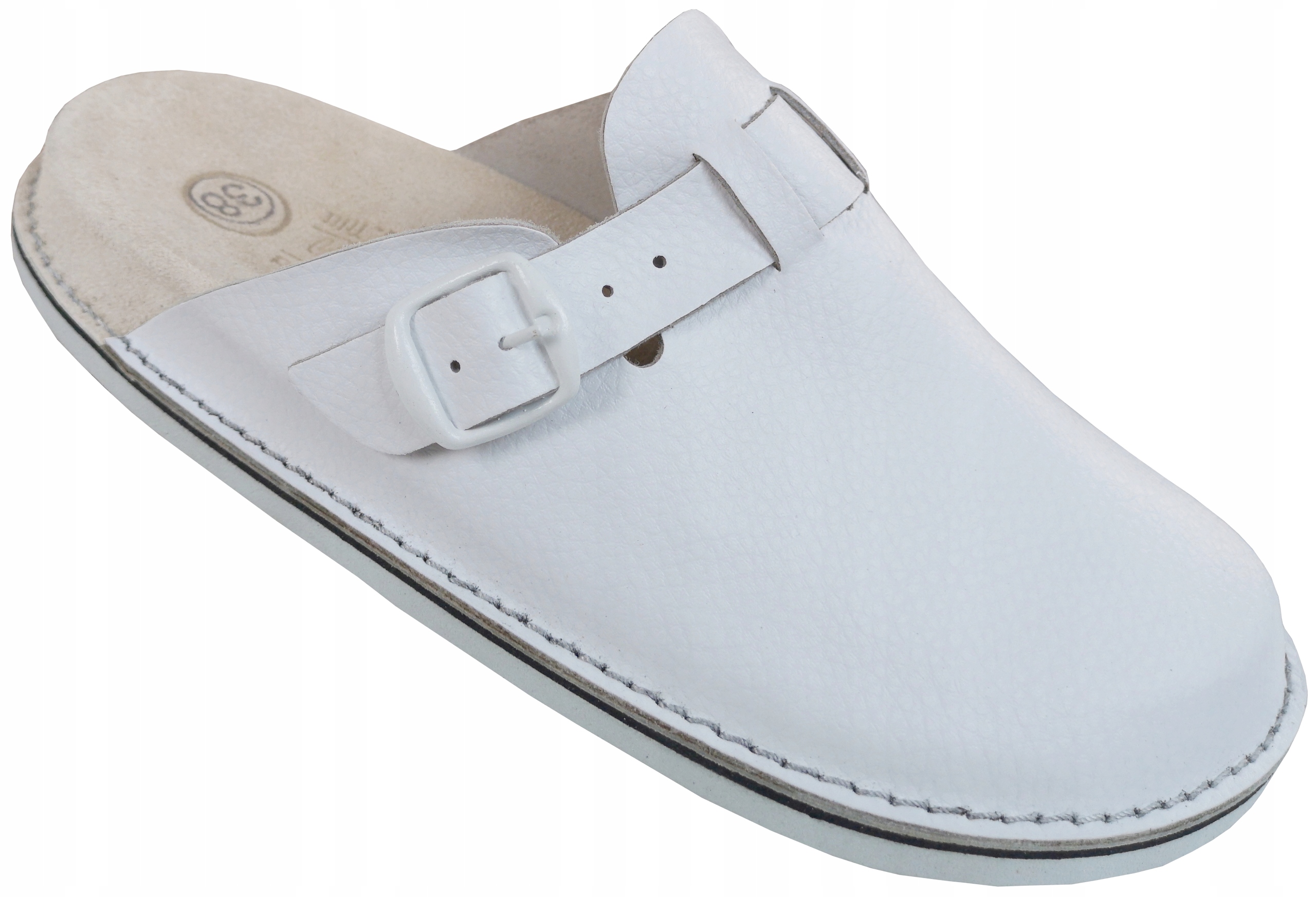 Nazouváky fusbet pánské, bílé, profilované