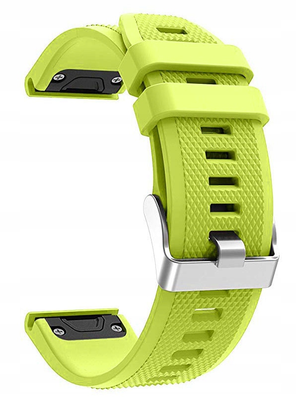LIMONKOWY Silikonowy Pasek do Garmin Epix 2 Materiał paska guma