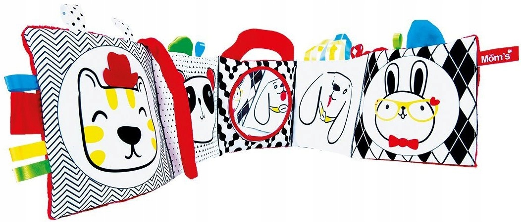 

MOM's Care Hencz Toys Książeczka z lusterkiem 0+