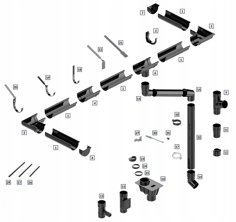 hak uchwyt 75mm prosty METALOWY Bryza CEGLASTY Marka Bryza