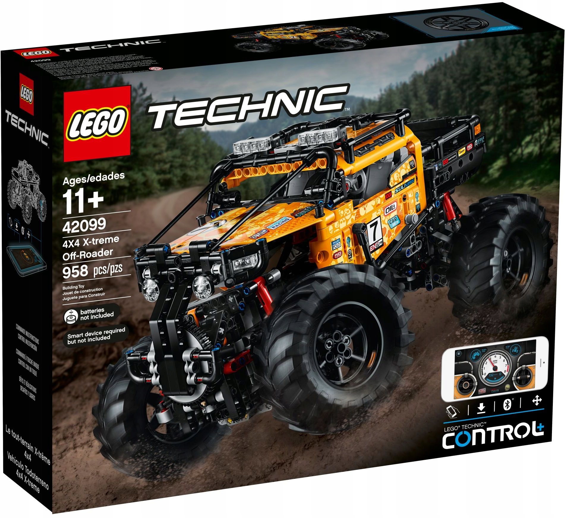 LEGO TECHNIC 42099 ZDALNIE STEROWANA TERENÓWKA IR