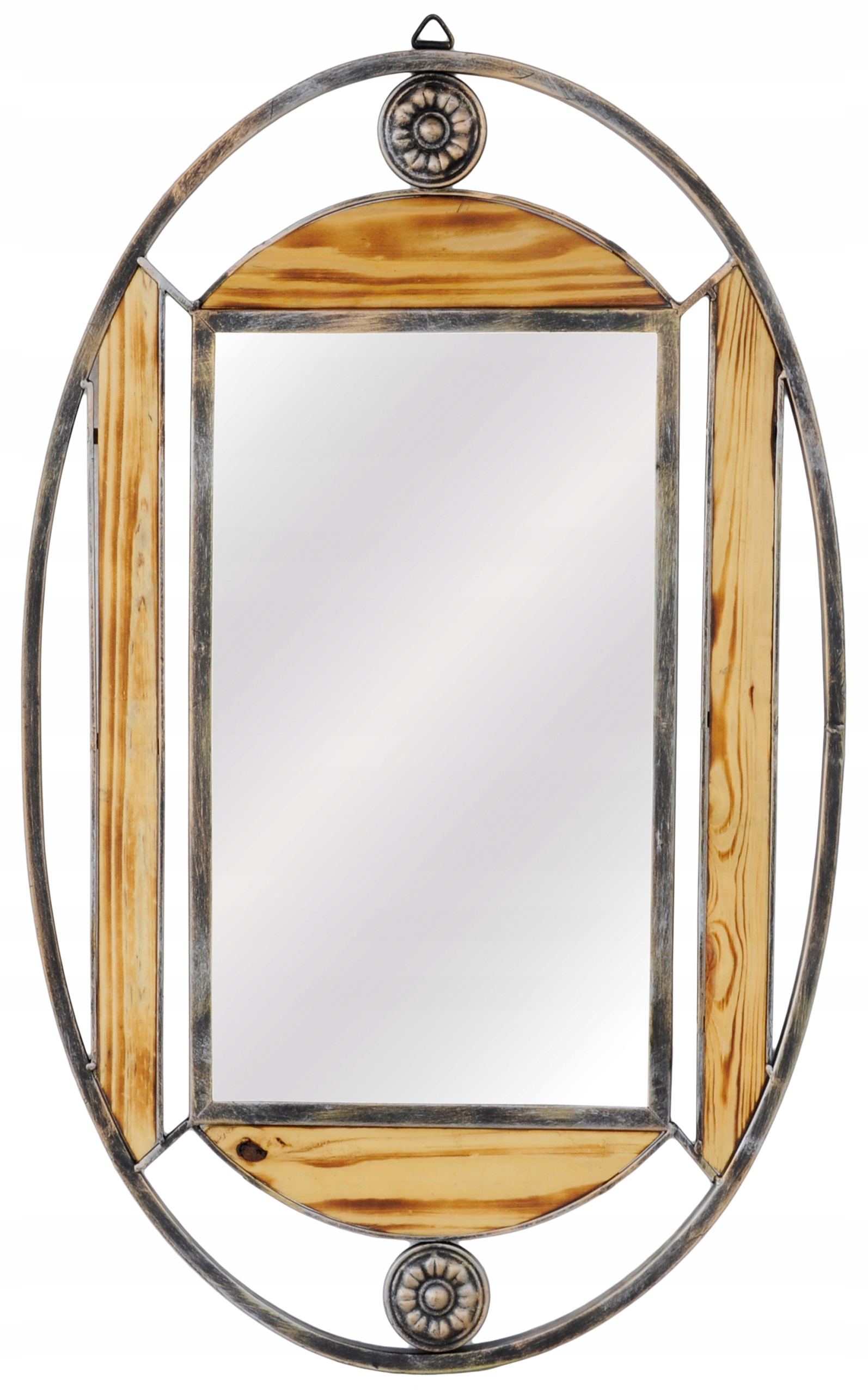 LUSTRO owalne z METALU i DREWNA polecam TANIO!!!