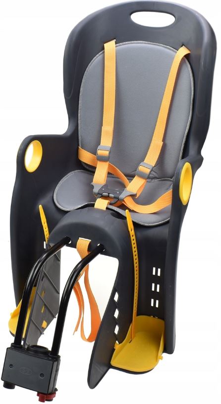 Fotel rowerowy Fotelik na rower bagażnik pasy 5pkt