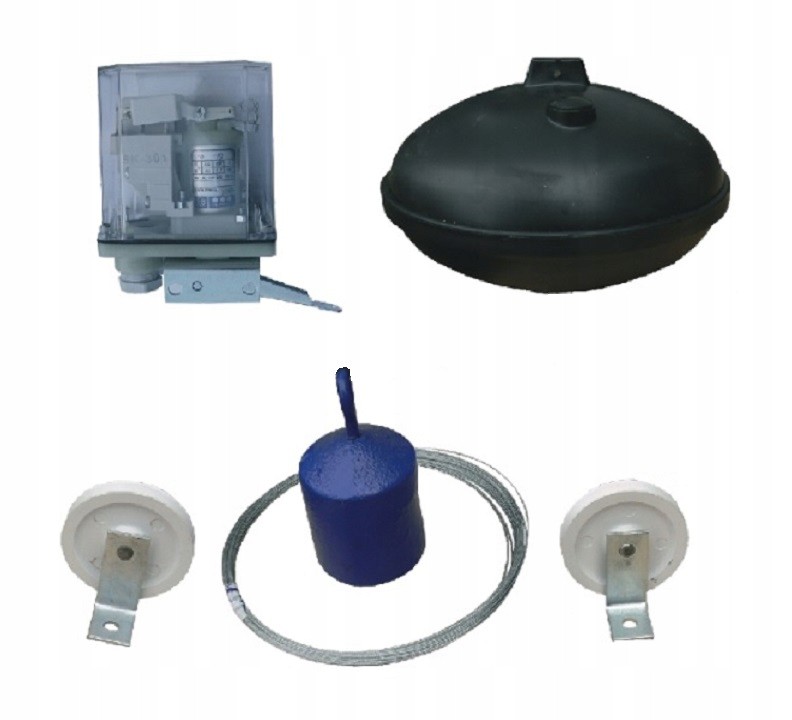 Tříkolejný plovákový spínač Hydro-Vacuum LPA.2