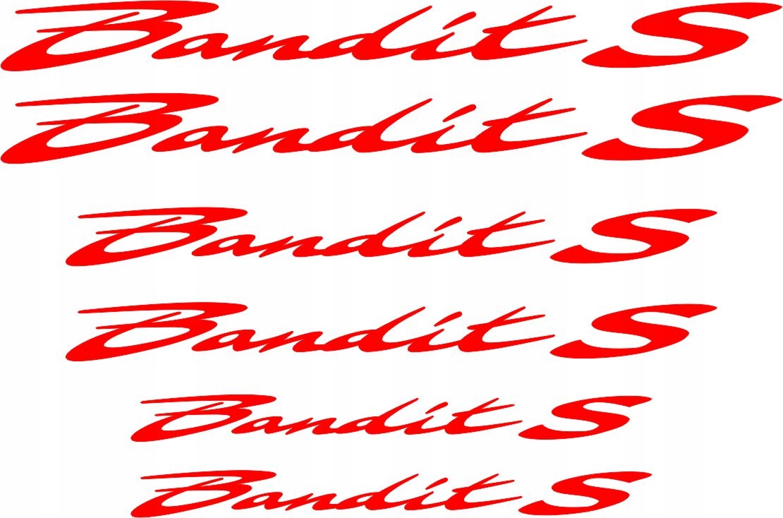 

Naklejki na motocykl Suzuki Bandit S i inne