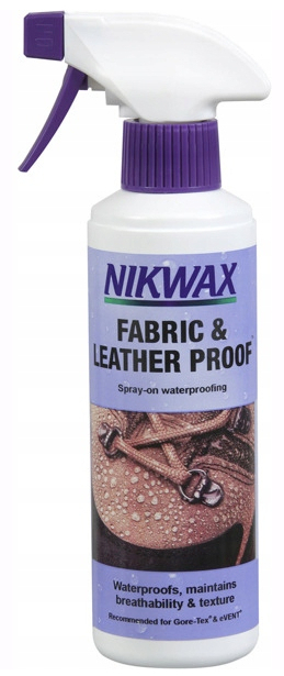 

Nikwax Impregnat do obuwia Tkanina I Skóra 300 ml