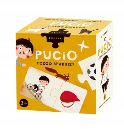 

układanka Pucio czego brakuje puzzle 2+