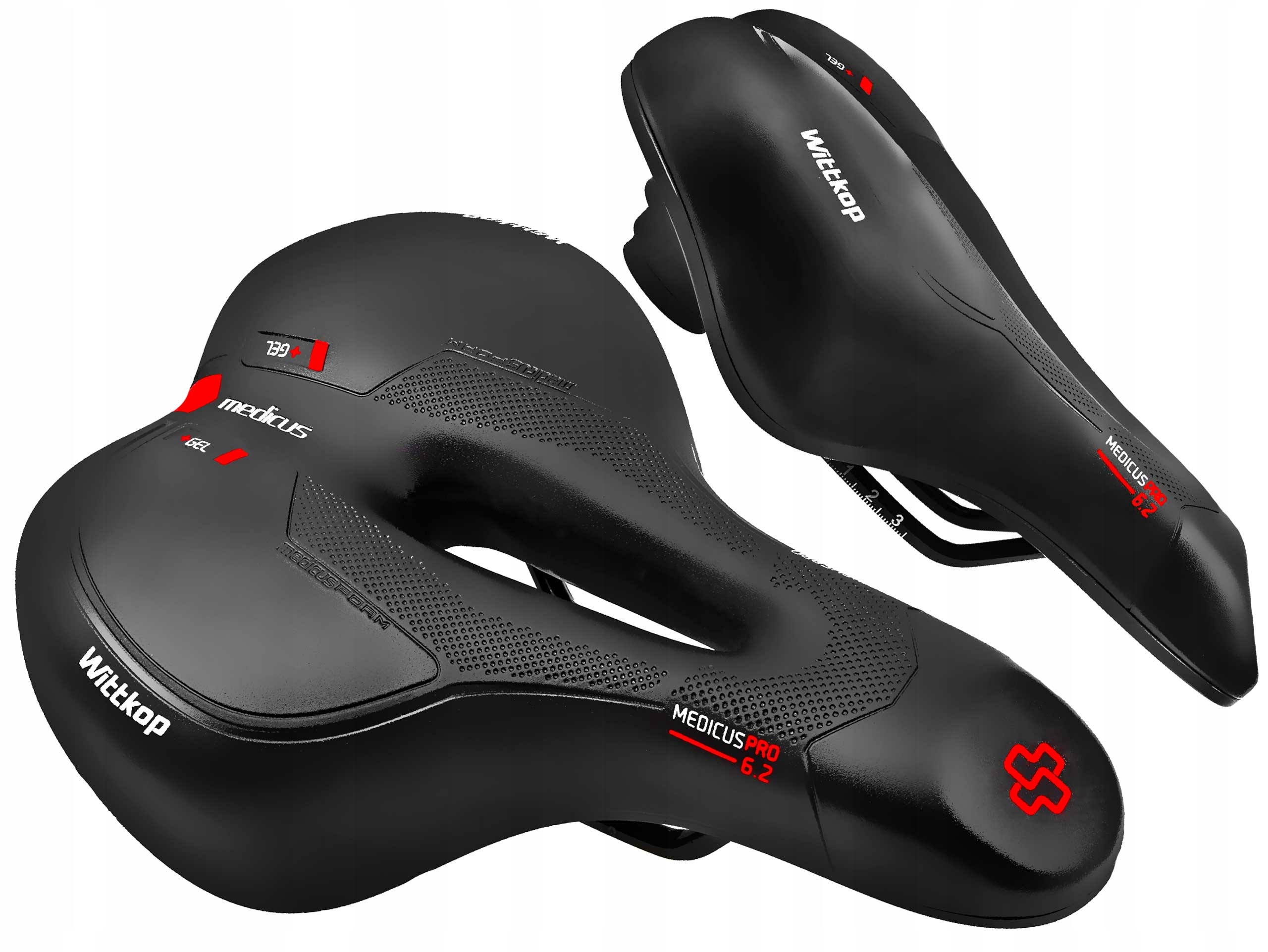 

Siodełko Wittkop Medicus 6.2 Pro Gel trekking