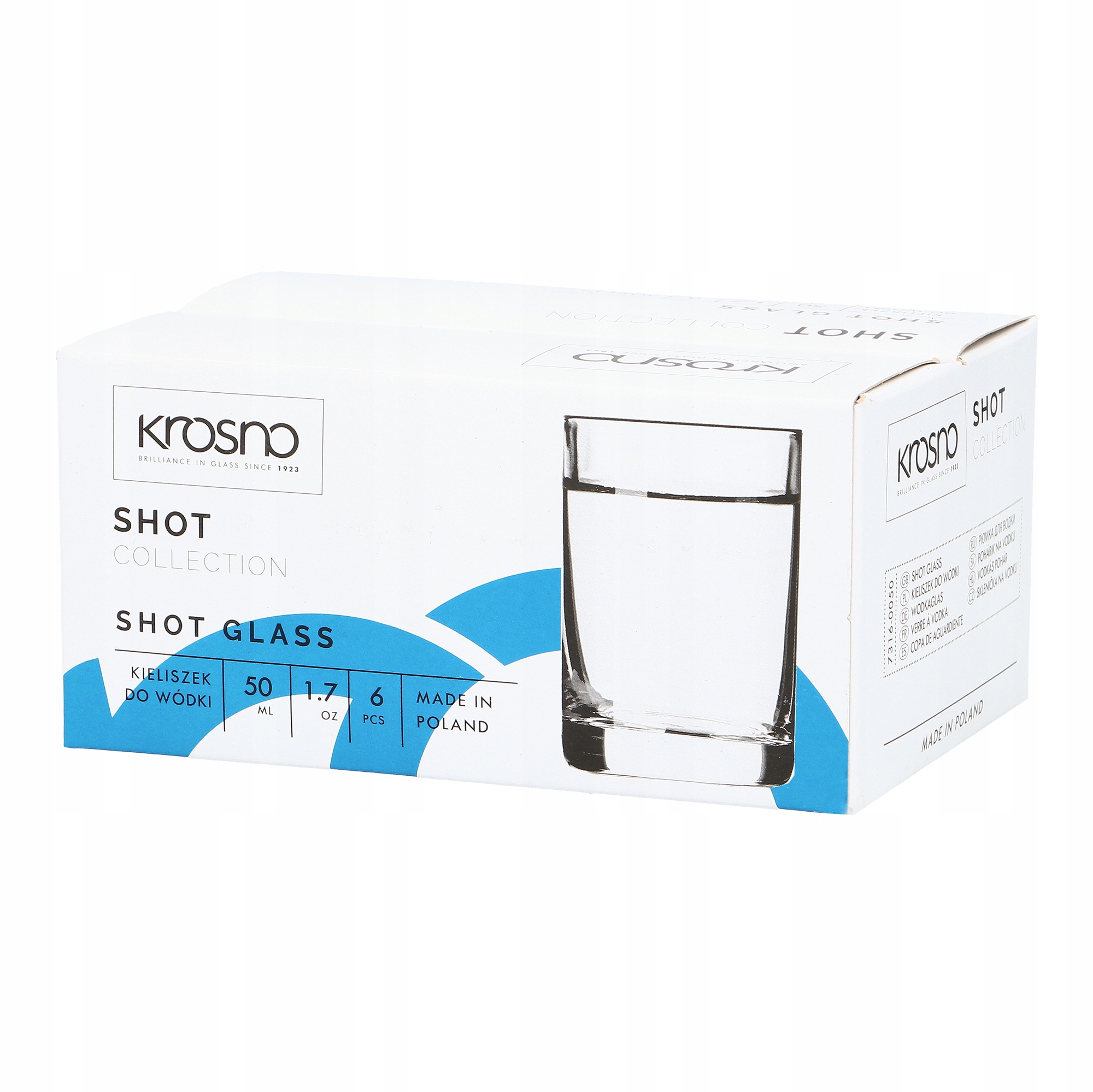 

Kieliszki do wódki 50 ml Basic 6 sztuk Krosno