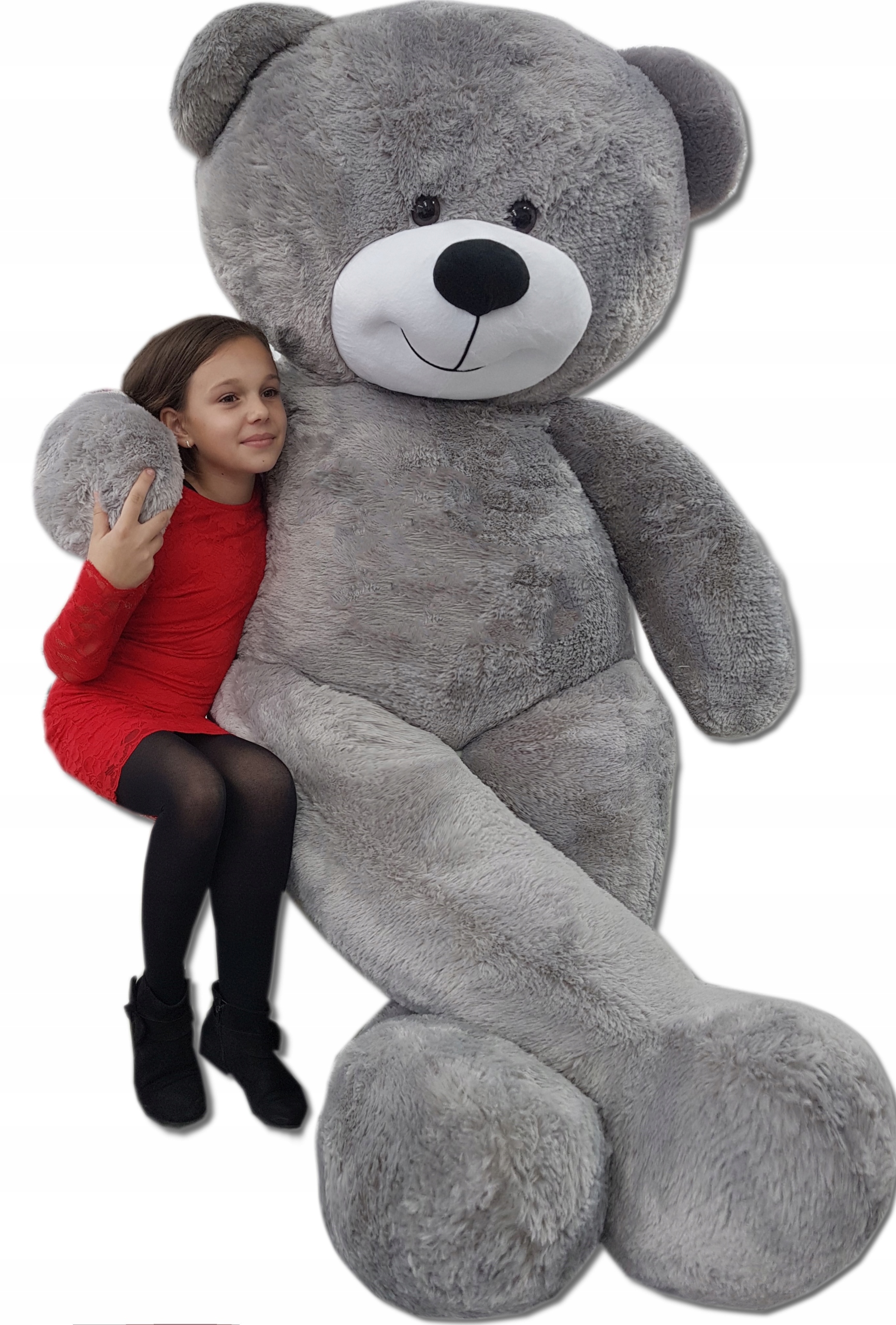 

Duży Miś Pluszowy 220cm Pluszak Maskotka Gigant