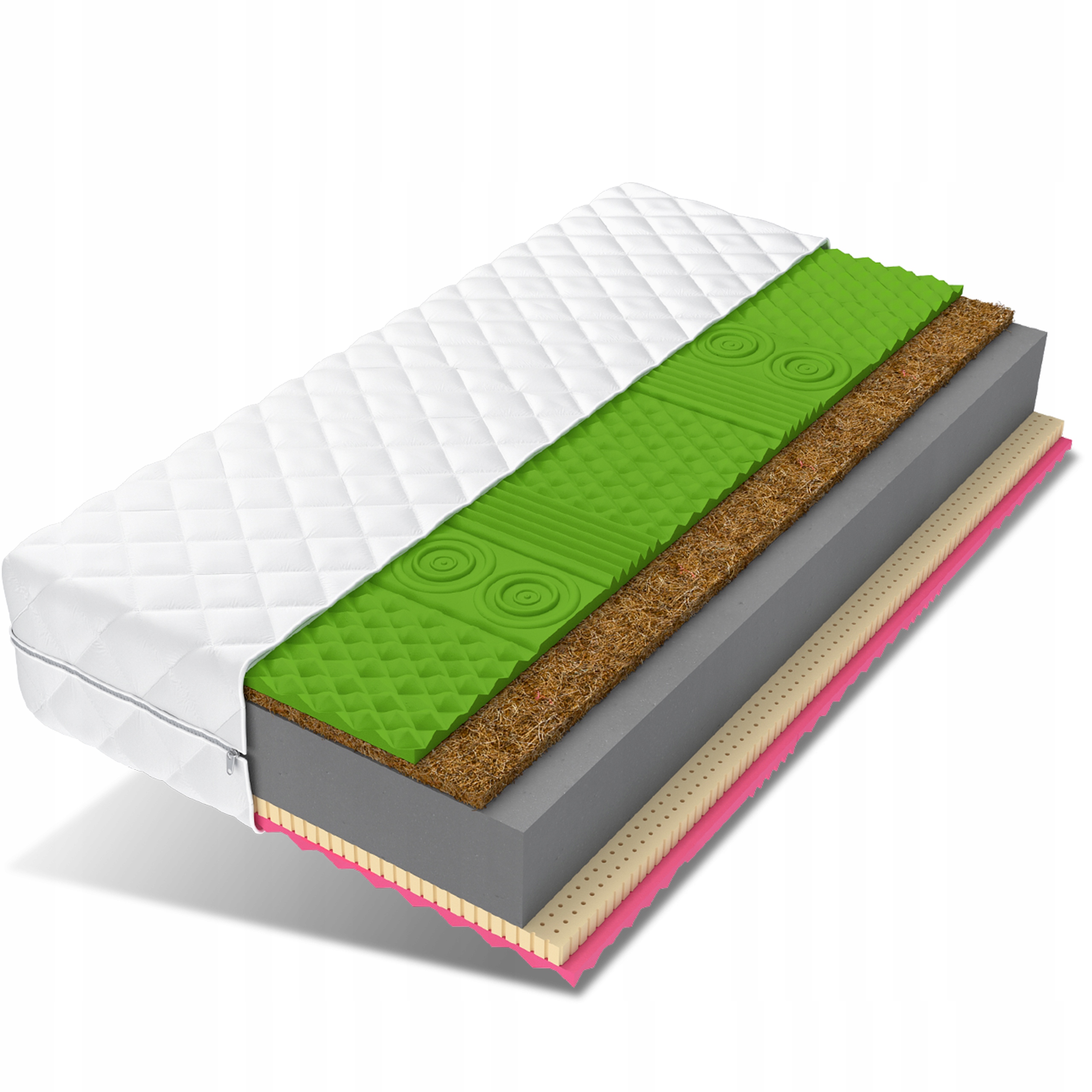 

Materac 160x200 visco lateks kokos Hr Zeton