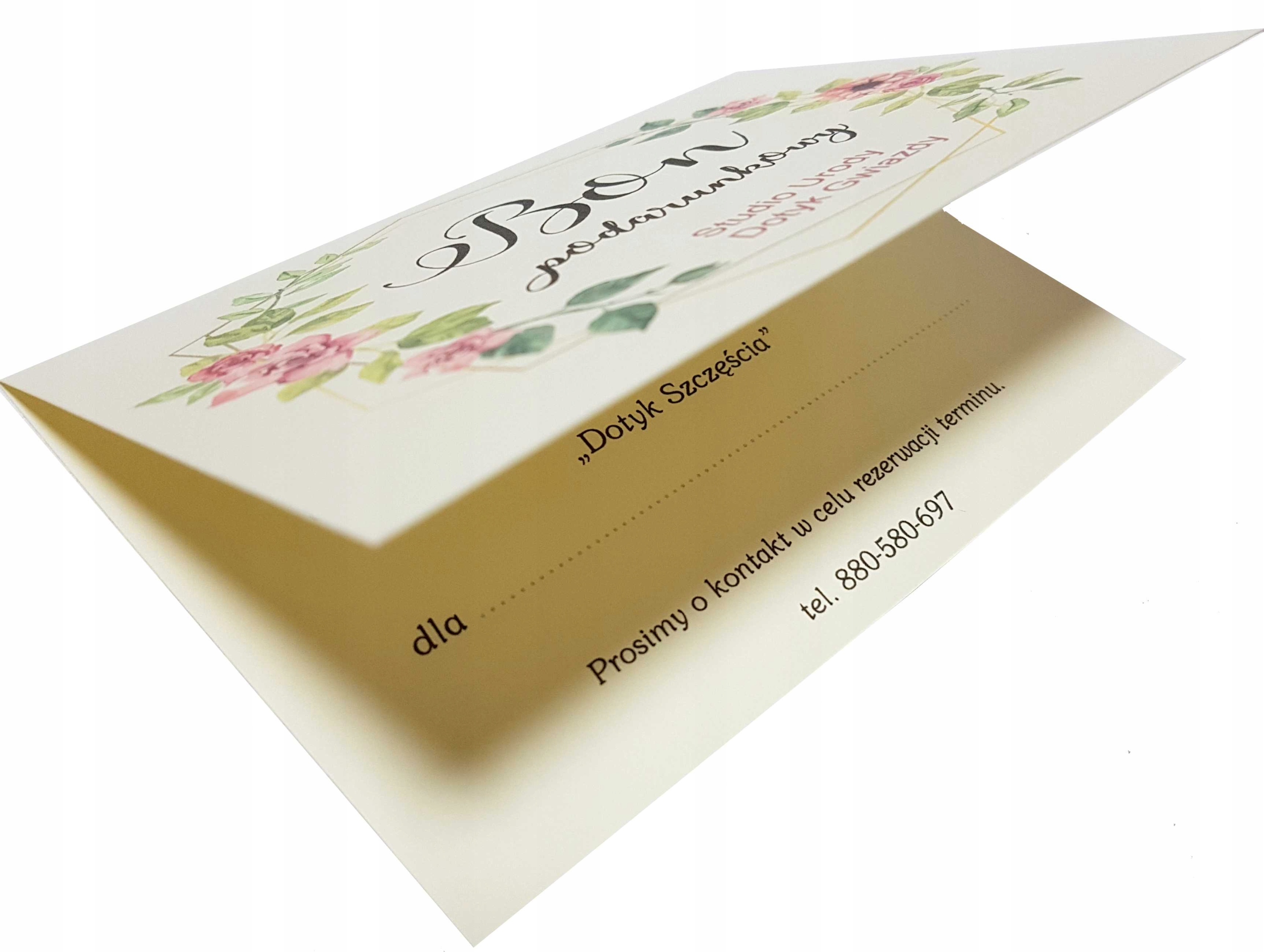 BONY PODARUNKOWE UPOMINKOWE voucher ŚWIĄTECZNE Kod producenta BEJO-DESIGN