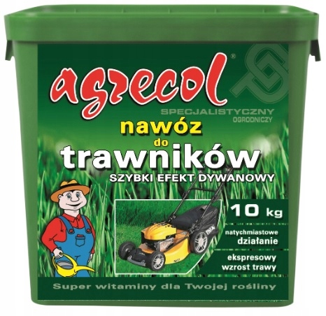 

Nawóz do Trawników Szybki Efekt Dywan Agrecol 10kg