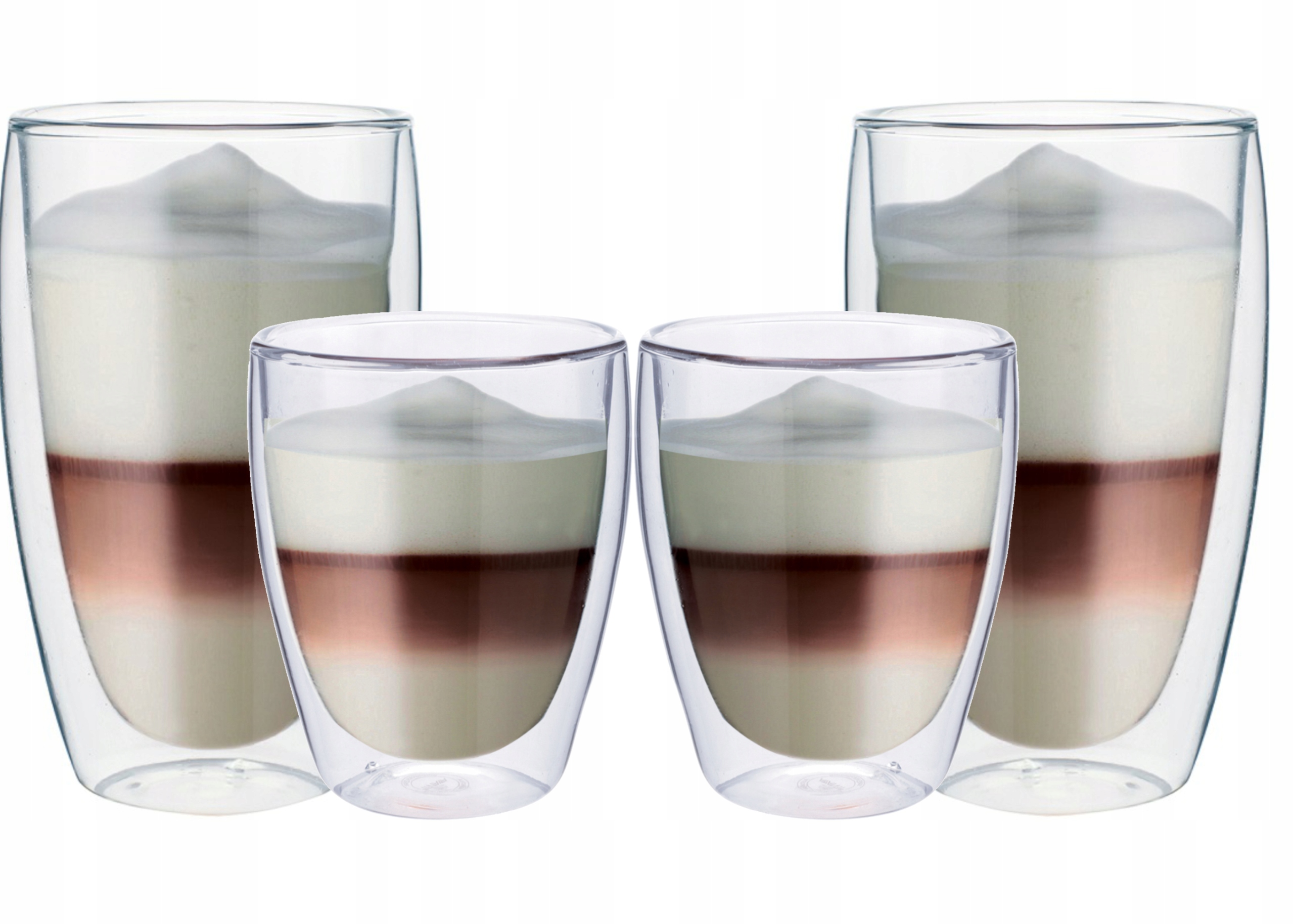 

Szklanki Termiczne Kawy Latte Cappuccino 2+2