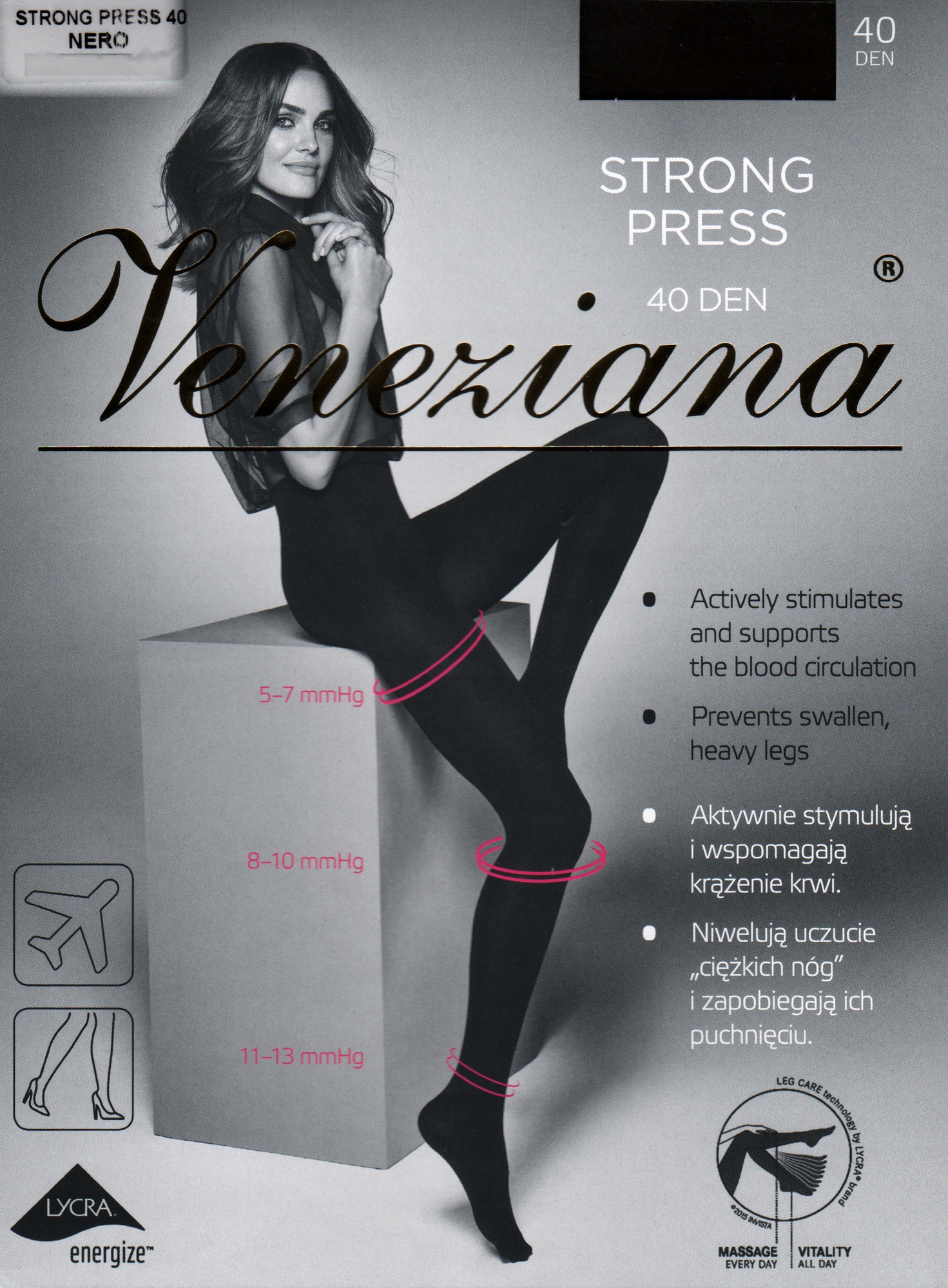 

rajstopy Veneziana Strong Press 40 den tg 3 M