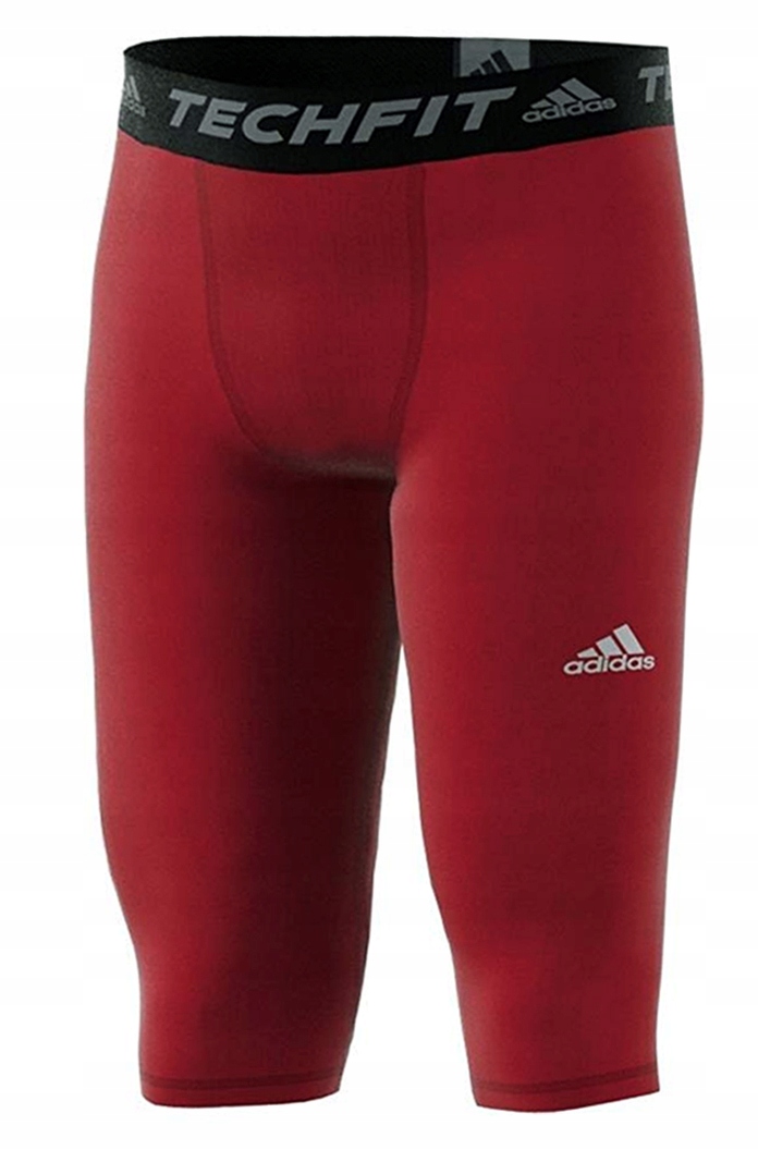 DUŻE MĘSKIE SPODENKI SPORTOWE LEGGINSY KOMPRESYJNE ADIDAS TECHFIT 3XL