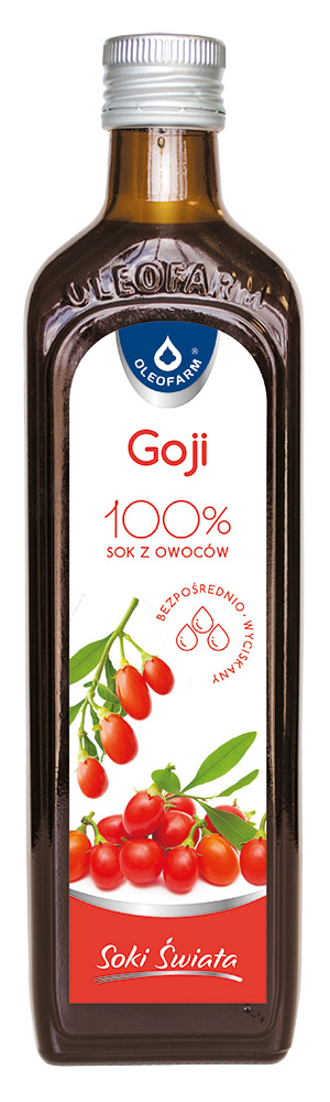 

Goji 100% Sok Z Owoców Goji gojiVital 490ml