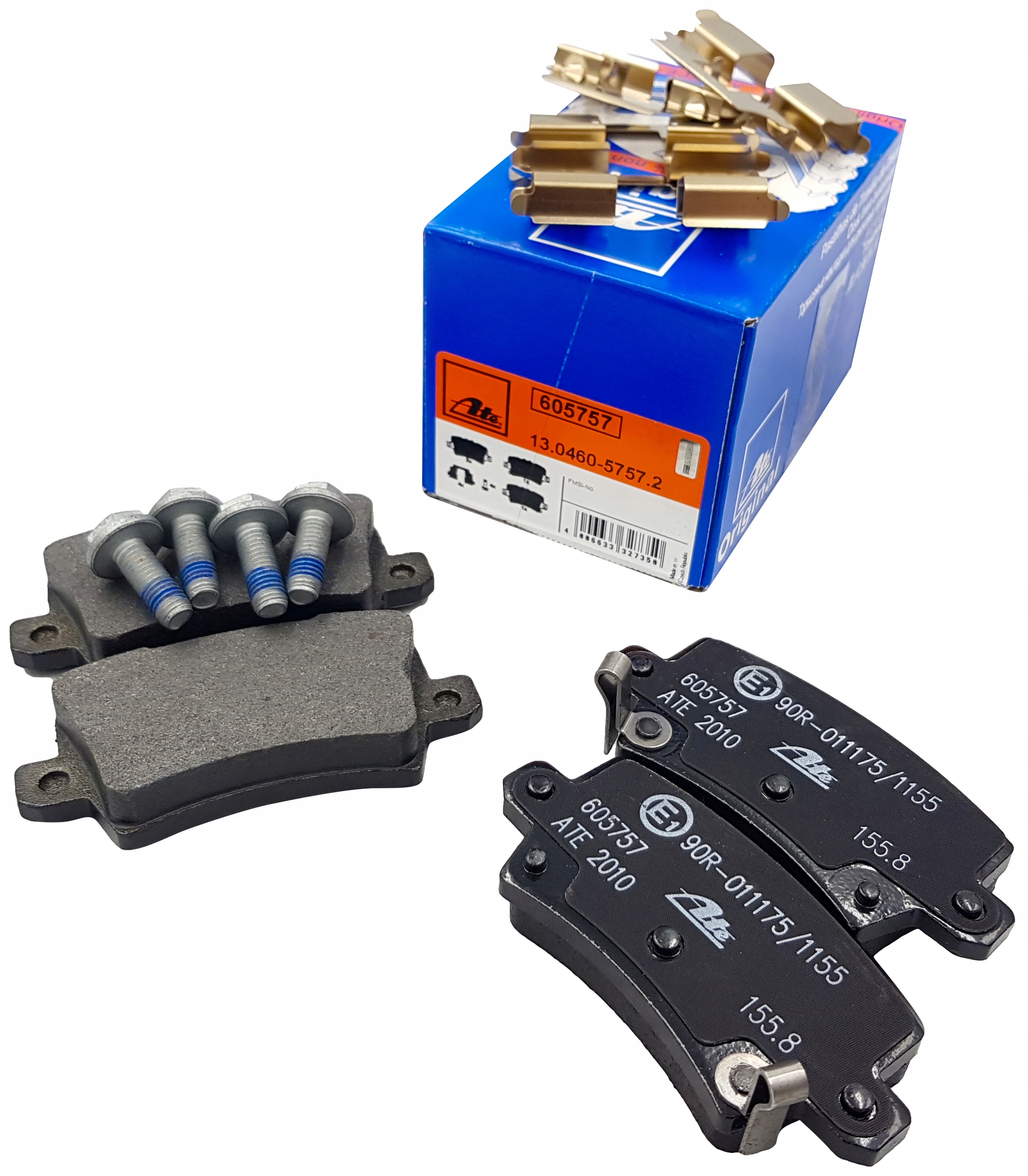 13.0460-5757.2 - HONDA CIVIC VIII 1.4 1.8 ЗАДНІ ГАЛЬМІВНІ КОЛОДКИ