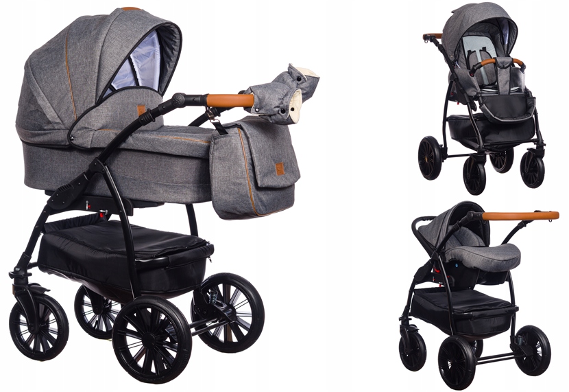 PARADISE BABY VERSO WÓZEK DZIECIĘCY 3W1 GRATISY