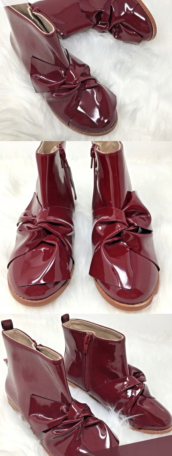 ZARA KIDS buty dziecięce botki LAKIERKI r.35